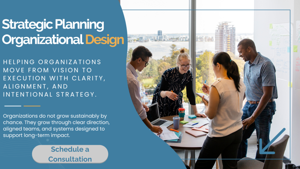 Strategic Planning and Organizational Design Banner